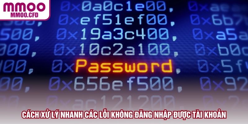Cách xử lý nhanh các lỗi không đăng nhập được tài khoản